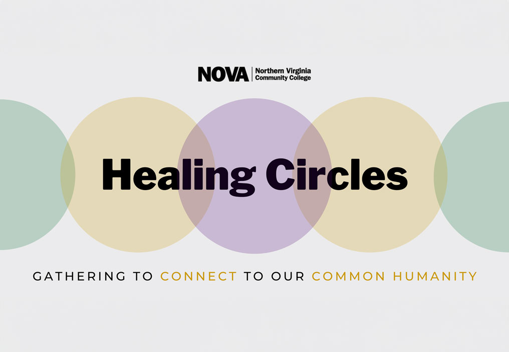 Healing Circles graphic - Gathering to Connect to Our Common Humanity