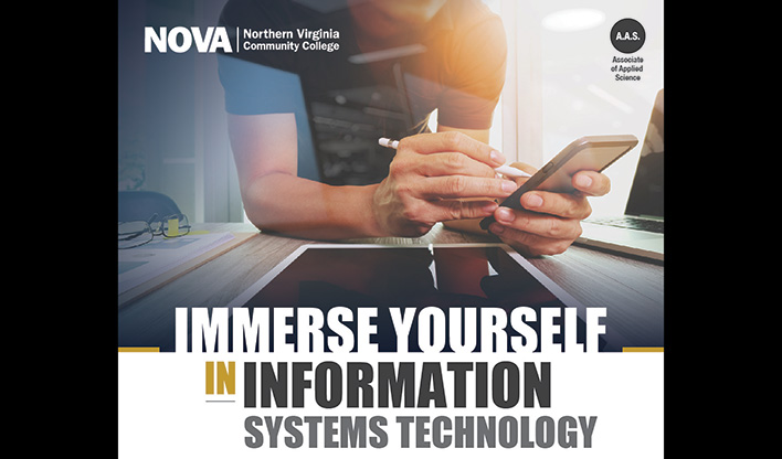 Flyer cover image - Immerse yourself in Information Systems Technology