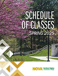 The Summer 2025 Schedule of Classes cover page